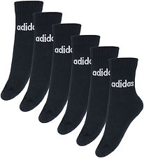 adidas Performance Strømper - C LIN CREW - 6-pak - Sort