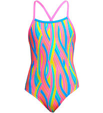 Funkita Badedragt - UV50+ - Swirly Straws