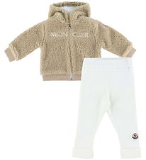 Moncler Fleecejakke - Brun