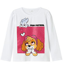 Name It Bluse - Noos - NmfJoana - Paw Patrol - Bright White