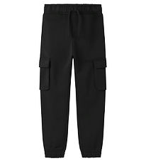 Name It Bukser - Cargo - NkmOllie - Noos - Black