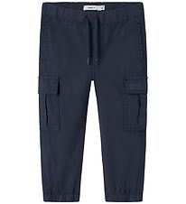 Name It Bukser - Cargo - NmmRyan - Mood Indigo