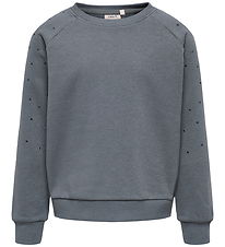Kids Only Sweatshirt - KogKiara - Blackened Pearl/Rhinestone