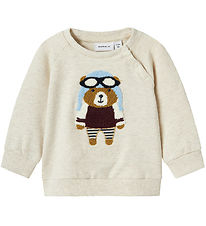 Name It Sweatshirt - NbmKiddy - Peyote Melange
