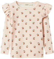 Lil Atelier Bluse - Rib - NmfLavo - Silver Peony