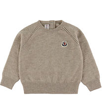 Moncler Bluse - Strik - Uld - Khaki