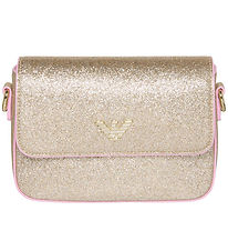 Emporio Armani Skuldertaske - Champagne m. Glimmer