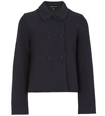 Emporio Armani Cardigan - Rib - Navy