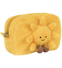 Jellycat taske - 19x13 cm - Amuseables Sun Pouch - Gul