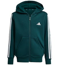 adidas Performance Cardigan - J 3S FL FZ HD - Airivy/White