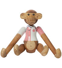 Kay Bojsen Træfigur - Abe -  DBU 86 Away - Mini - Teak/Limba