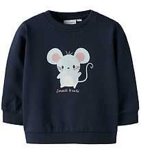 Name It Sweatshirt - NbfVrillie - Navy Blazer/Mouse