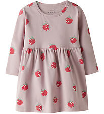 Name It Kjole - NbfVandora - Burnished Lilac/Raspberry