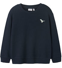 Name It Sweatshirt - NmmVallen - Navy Blazer/Green Dino