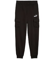 Puma Cargo Pants - ESS No. 1 Logo - Sort