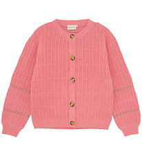 Minymo Cardigan - Strik - Strawberry Ice