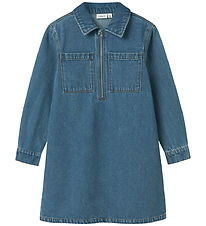 Name It Kjole - Denim - NkfAstrid - Medium Blue Denim