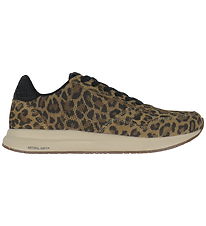 Woden sko - Nicoline Leo - Leopard