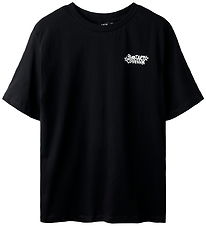 LMTD T-Shirt - NlmStreet - Black / White Print