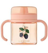 Liewood Kop m. Sugerør - 280 ml - Berry / Pale Tuscany