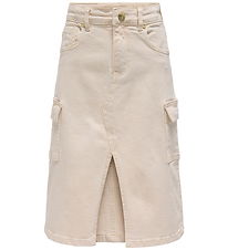 Kids Only Nederdel - Kogemily Cargo - Ecru
