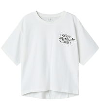 Name It T-shirt - NkfLione - Bright White