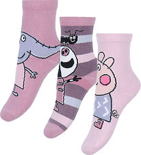 Name It Strømper - 3-pak - NmfOdassa - Gurli Gris - Corsage