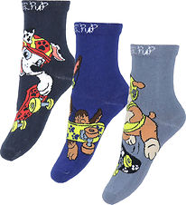 Name It Strømper - 3-pak - NmmNorwin - Paw Patrol - Flint Stone