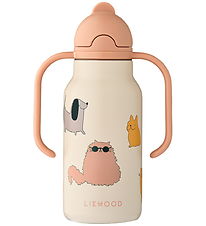 Liewood Drikkedunk - 250 ml - Cats and Dogs / Sandy