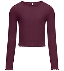 Kids Only Bluse - KogNella - Mauve Wine