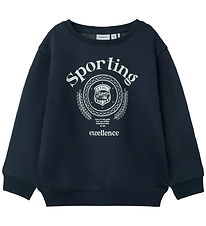 Name It Sweatshirt - NmmDrian - Ombre Blue
