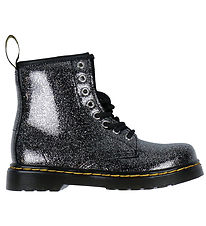 Dr. Martens Støvler - 1460 J - Nebula Glitter - Black/Silver/Neb
