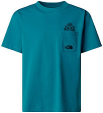 The North Face T-shirt - Oversize - Dusk Blue m. Print