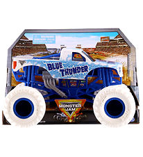Monster Jam Collector Truck - 1:24 - Blue Thunder - Blå/Hvid