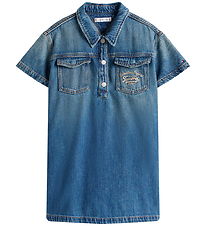 Tommy Hilfiger Kjole - Denim - Island Blue