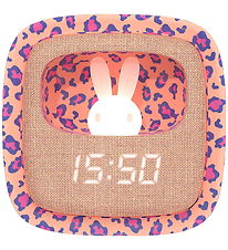 Mobility on Board Vækkeur m. Lys - Billy Clock - Leopard Rose