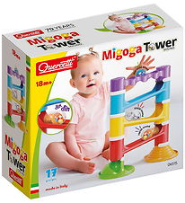 Quercetti Kuglebane - Migoga Tårn m. Lyd - 17 Dele - 06515