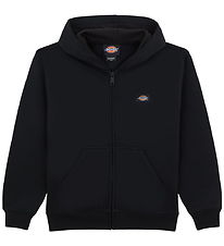 Dickies Cardigan - Oakport - Sort m. Logo