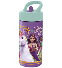Unicorn Academy Drikkedunk - 410 ml. - Lilla/Mint