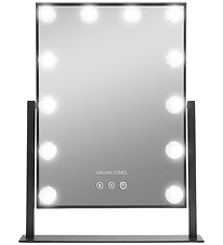 Gillian Jones Makeupspejl - 12 LED/Touch - Sort