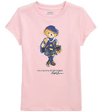 Polo Ralph Lauren T-shirt - Hint of Pink m. Bamse