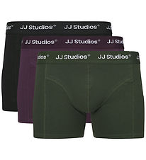 Jack & Jones Boxershorts - 3-Pak - JacSoho - Black Pack / WB Duf