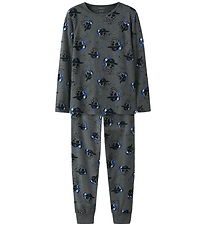 Name it Undertrøje - NkmNight - Dark Grey Melange