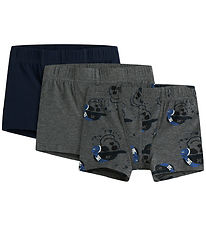 Name it Boxershorts - Noos - NmmTights  - 3-Pak - Dark Grey Mela