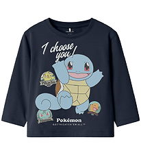 Name It Bluse - NmmJumbo - Pokemon - Navy Blazer