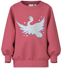 Name It Sweatshirt - NmfValona - Rapture Rose/Crane