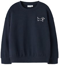 Name It Sweatshirt - NmfVallene - Navy Blazer/Dog Bow