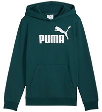 Puma Hættetrøje - ESS No. 1 Logo - Green Terrain