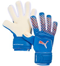 Puma Målmandshandsker - ULTRA Pro Jr NC - Ultra Blue/Glowing Red