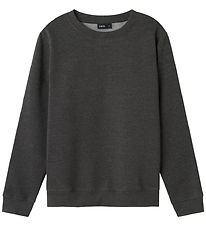 LMTD Sweatshirt - NOOS -  NlnNizu - Dark Grey Melange